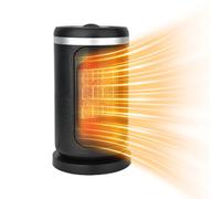 Electric Heater, 1500W Fan Heaters for Home Low Energy Silent, Portable Ceramic Space Heater, 3 Heat Settings & Fan Only Mode with Built-in Overheat and Tip Over Protection, for Bedroom Indoor Use