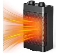 Electric Heater 1500W Space Heaters for Home Low-Energy, 3 Heating Modes 70° Oscillating, Overheating and Tilting Protection Ceramic Fan Heaters for Bedroom Office,Overheat & Tip-over Protection