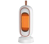 Electric Heater, 800W/1300W Energy Efficient Space Room Heater, Portable Ceramic Fan Heaters - 2 Heat Settings with Overheat & Tip Over Protection for Home & Office Comfort