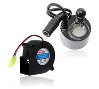 Electric Heater Fan Unit compatible with Dimplex DC 24v + Optimyst Glass Disk Transducer