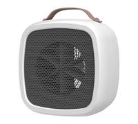 Electric Heater, Home Mini Multifunctional Air Heater, USB Silent Powerful Small Square, Fast Heating Fan, Office Desktop Electric for Office Room(Bianco)