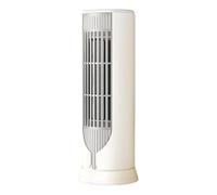Electric Heater Tower Fast Heating Standing Portable PTC Household 2 Gear For Home Bedroom Office Energy Silent(White)