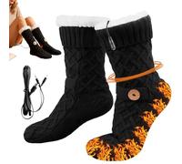 Electric Heaters - App Controlled Thermal Footwear for Extreme Cold, Ergonomic Padded Fit, 12 Hours Run Time + Reinforced Heel, Carbon Fiber Thermal Wire