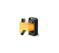 Electric Heaters for Home, 1500W PTC Ceramic Heater 2 Mode Thermostat 1-12H Timer Overheat Protection 60° Oscillation Low Energy Efficient w/Remote Control UK Plug Portable for Bedroom, Office