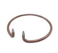 Electric Heating Coil for Cooking and For Frying Featuring Aluminum Plate for Improved Heat Distribution and External Wiring to Enhance Safety in Use (a+b)