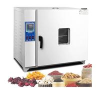 Electric Heating Constant Temperature Blast Drying Oven/Precise Temperature Control 50-280 °c, Lab Drying and Heating Oven, Intelligent Digital Display Drying Industrial Dryer