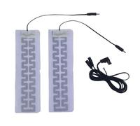 Electric Heating Film - 5V 8W Carbon Fiber Heating Element | 7x23cm -Function Heat Strip with 1.5m USB Cable | Insole Element - DIY Heated Knee Pad Neck Warmer