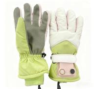 Electric Heating Mitts - Touchscreen Cold Sport Wear, Thermal Ice Fishing Supply, Snowboard Ski Climb Run, Cyclists Fishers Gardener, Outdoor Winter Protection, Powered Heat Regulation | for Angling C