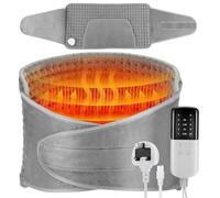 Electric Heating Pad for Back, 12"x50" Heat Pad with 10 Heating Levels and Auto Shut Off, Heated Hand Warmer Period Pain Relief, Machine Washable, Great for Waist Belly Leg Body