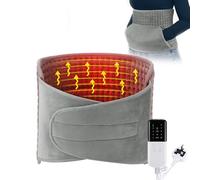 Electric Heating Pad for Back, Soft Heating Pad with Auto Shut Off and 10 Heat Level Settings, Detachable Heat Pad with 4 Timing Modes, Machine Washable, Great for Waist Belly Leg Body Pain Relief