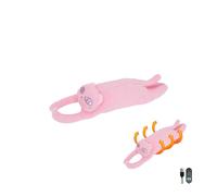 Electric Heating Pad for Period Pain Relief, 50 cm Long Cat Plush Body Toy, USB Powered Menstrual Heating Pad, Black Cat Stuffed Animal Soft Plush Electric Heat Pads for Women Kids Girls Mum (Pink)