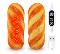 Electric Heating Pad for Period Pain Relief Heating Pad Cramps USB Powered Cuddly Soft Bread Shaped Plush Electric Heat Pad for Neck Shoulder Back Animal Heated Pad for Unisex Heat Pad Electric