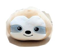 Electric Heating Pad for Period Pain Relief Plush Sloth Heating Pad Cramps USB Powered Cuddly Soft 14" Animal Plush Heat Pad Electric Heat Pad for Neck Shoulder Back Animal Shaped Heated Pad