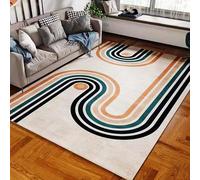 Electric Heating Pad, Heated Floor Mat, Instant Radiant Floor Heater, Electric Heated Area Rug Hot Carpet Underfloor Foot Warmer for Home Yoga Bedroom Livingroom(F,80x160cm)