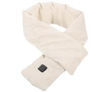 Electric Heating Scarf Adjustable Cotton Chinlon Neck Wrap for Winter