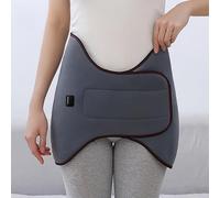 Electric Heating Sciatica Pain Relief Belt, Abdominal Stomach Massager with 4 Vibration Motors, 3 Levels Of Temperature (55-65°C), Does Not Fall Off, for Hips Up To 129cm, for Hip Pain Relief