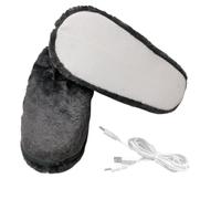 Electric Heating Slippers Plush Electric USB Charging