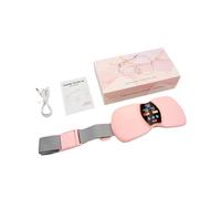 Electric Heating Waist Belt, Cordless & Portable, 22/11.7/5.8cm, Menstrual Cramp Massager with 3 Heat Levels, Electric Heat Belt, Easy to Wear, for Abdomen Cramps Winter Fitness