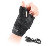 Electric Heating Wrist Brace with 3 Heat Setting Practical Heated USB Pad for Woman and Man Wrist Pad
