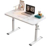 Electric Height Adjustable Desk - Ergonomic Standing Desk for Home Office, Sturdy Workstation, Adjustable Height 80-120cm, Improved Productivity, 60cm Wide
