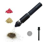 Electric Herb Grinder Pen,Handheld Smart Pollen Spices, Built-in Rechargeable Battery and Easy to Clean (Black)