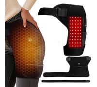 Electric Hip Heat Pad, 3 Temp Adjustable, Cordless Hip Heating Pad for Sciatica Pain Relief, Heated Hip Support Wrap for Women Men