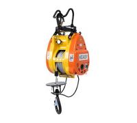 Electric Hoist, 1300W 230V Motor Winch Hoist Lift, Lifting Capacity: 230kg | Winch-Hoist with Wireless Remote Control, Lifting Speed: 19m, Lifting Height: 29m, Steel Wire Length: 30m, for Single Columns