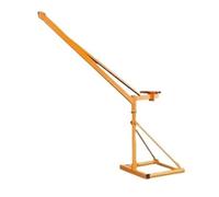 Electric Hoist C for Outdoor UseMini Electric Winch Monkey Lift 100kg Capaci 12m Reach 220V Ideal for Construct and Heavy Lifting Ta