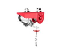 Electric Hoist Winch, 1320LBS Electric Wire Cable Hoist Winch Engine Crane Overhead Remote Lift 600kg 1150W for Garage, Factory, Warehouse(200 Kg)