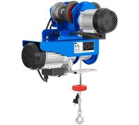 MSW - Hoist Trolley/Cable Winch Combination PROCAT 800 - 540 Watt - up to 1763.7 lbs (800kg) Lifting Capacity - Power Consumption: 230 V / 6.3A - Electric Motor: 1300 Watt - with Strain Relief