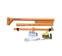 Electric Hoists Air Conditioning 10/15/20m Lifting Tool Self-Locking Folding Crane Manual Winch Assembly Installation Stainless Steel Hoist Chain Lift(10m rope)
