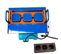 Electric Hollow Block Making Machine with Vibration Motor, Fast 45s Forming, Custom Molds for Efficient Construction Projects