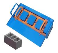 Electric Hollow Brick Making Machine, Fast 45s Forming, 30 Bricks/Hour, Multiple Molds, for Cement and Concrete Block Production