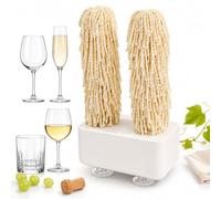Electric Home Glassware Polisher, 600 RPM Instant Drying