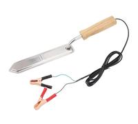 Electric Honey Cutter Fast Heating,12V Stainless Steel Electric Honey Uncapping Knife Honey Scraper Cutter Beekeeping Equipment Tools,for Honey Harvesting Extracting Bee Keeping