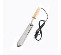 Electric Honey Knife, Stainless Steel Honey Uncapping Scraper, Portable Honey Extractor Heating Knife for Beekeeper Beekeeping Supplies, UK Plug