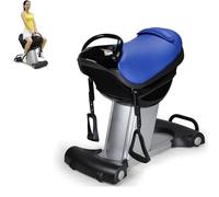 Electric Horse Riding Machine, 120W Indoor Abdominal Machine With 5-speed Adjustment, Aerobic Training Equipment Rollers & Handle, for Exercise Waist, Abdomen And Thigh Muscles