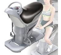 Electric Horse Riding Machine, 200W Indoor 3D Simulation Fitness Device for Abdominal, Leg, Back, and Hip Training Aerobic Exercise