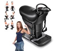 Electric Horse Riding Machine, 3D Simulation Fitness 20 Speed Adjustment/150kg Load Capacity, Calorie Monitoring, Indoor High Efficiency Cardio Training Equipment