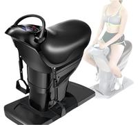 Electric Horse Riding Machine Abdominal Machine, Health 20-speed Speed Adjustment, 3 Smart Modes, LCD Display, Aerobic Weight Loss (B)
