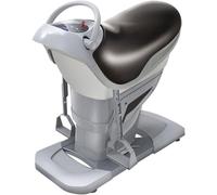 Electric Horse Riding Simulator for Abdominal Fitness, LED Display, 20 Speeds for Effective Weight Loss and Exercise
