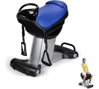 Electric Horse Riding Simulator - Home Gym Exercise Equipment with 20 Gears and 3 Programs, Plug-In Workout Machine for Fitness Training