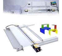 Electric Hot Acrylic Bending Machine for 1-6mm Thick PVC Plastic, Adjustable Temperature with Bracket and Angle, for Engineering Sign Making