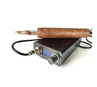 Electric Hot Creasing Edging Machine for Leather Craft, Adjustable Temperature 40-700℃, Ideal for Shoes, Bags, Belts Creasing and Grooving