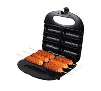 Electric Hot Dog Maker Crispy Corn Hotdog Waffle Sausage Machine Breakfast Pan Baking Grill Kitchen Appliances 800W Easy To Clean(6 Pan)