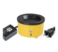 Electric Hot Glue Pot 80W - Adjustable Temperature for Glue Sticks, Pellets, and Beads - Ideal for Crafting Projects