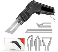 Electric Hot Knife - 300W Adjustable Temperature Foam Cutter (50-600℃) with 5 Blades, Professional Cutting Tool for Styrofoam, EPS, EPP, XPS, Sponge, Fabric, KT Board