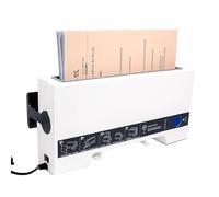 Electric Hot Melt Binding Machine, Book Binding Binder Machine, Maximum Binding of 22mm, 30min Smart Standby, with Cooling Slot, for Office Use, for Photo Album,Document,Contract Binding