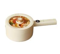 Electric Hot Pot with Steamer, Portable Non Stick Multi Function Pot, Electric Frying Pan with Power Adjustment, Non Stick Coating, BPA Free, Dual Power Control Rice Cooker