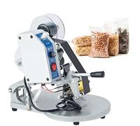 Electric Hot Stamp Ribbon Printer with 5-Level Temperature Control for Plastic Film and Flexible Products Printing